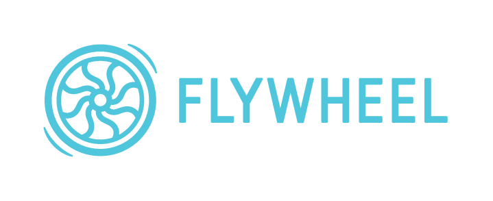 Flywheel Logo Horz Blue